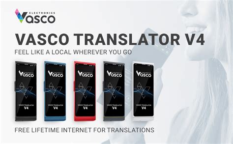 i am buying a used vasco translator language